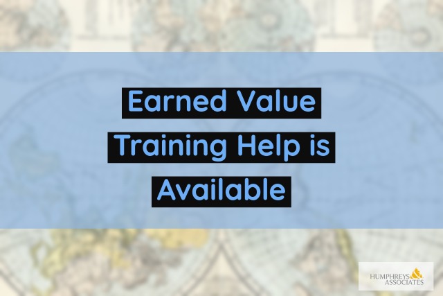 Earned Value Training Help is Available