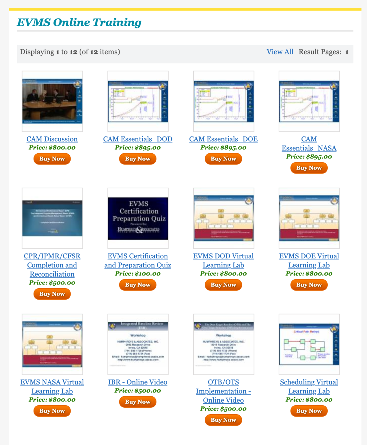 Introduction to Earned Value Management Systems (EVMS)
