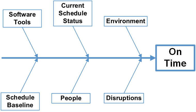 Figure 2: Example of an IMS Ishikawa Fishbone Case and Effect Diagram